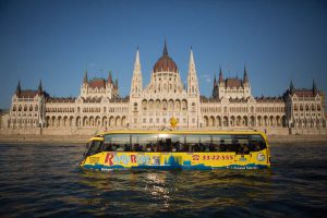Pływający Autobus Statek Budapeszt